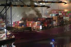 San Pedro Fire: Cargo Ship Blaze at LA Port Sparks Emergency!