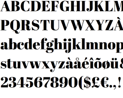 Imagem de Abril Fatface font