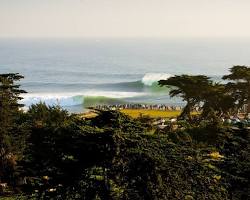 Image of Santa Cruz California surfing