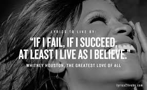 senior | Quotes | Pinterest | Whitney Houston, Houston and Lyrics via Relatably.com