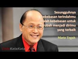 Hasil gambar untuk Gambar Kata Mario Teguh