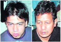 Suresh Bahadur (L) and Deepak Bahadur, who were attacked by robbers at Salem In a daring attempt to rob a jewellery shop in the city&#39;s Salem Tabri locality, ... - ldh1