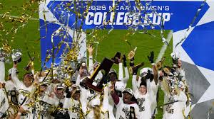Florida State Seminoles football celebrates Women's College Cup victory