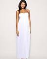 White Bandeau Maxi Dress - ShopStyle UK