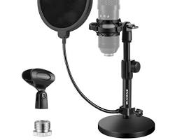Image of Desk microphone stand
