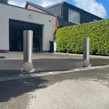 Flexible Removable Traffic Bollard 600mm Steel Pipe Bollards ...