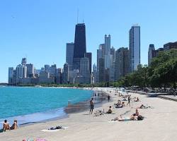 Image of Oak Street Beach in Chicago