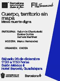 El cuerpo, territorio sin mapa. Mesa: muerte digna