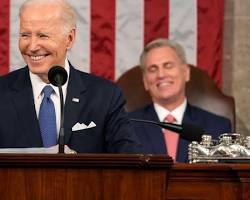 Imagen de Presidente Biden dando un discurso a la nación