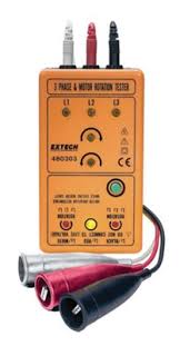 Extech 480303: 3 Phase & Motor Rotation Meter – TDS