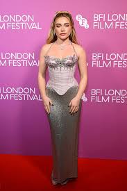 Florence Pugh Wears Wiederhoeft to 'In the Shadows' Premiere