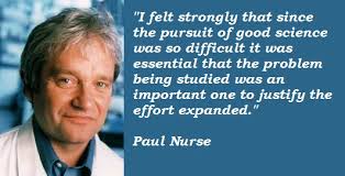 Paul Nurse Quotes. QuotesGram via Relatably.com