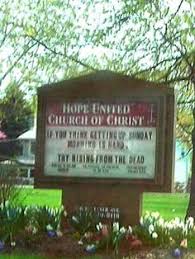 Church sign ideas on Pinterest | Church Signs, Funny Church Signs ... via Relatably.com