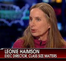 Leonie Haimson, Executive Director of Class Size Matters, will be the featured speaker at the More Than A Score forum in Chicago on November 21, 2013. - 2017511988