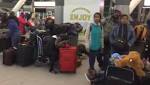 Airport struggles back schedule after