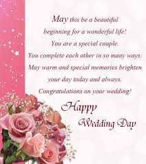 Wedding Card Wishes Quotes - Congratulations Messages on getting ... via Relatably.com