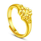 Ladies gold ring