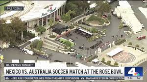Rose Bowl ready to host Mexico and Australia for friendly soccer match