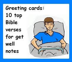 Greeting cards: 10 top Bible verses for get well notes | Examiner.com via Relatably.com