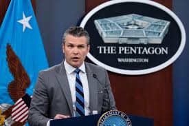 Iran war live: Hegseth faces House hearing as Trump shares gun-toting AI threat