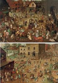 Resultado de imagen de pieter bruegel children's games