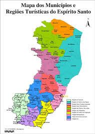 Resultado de imagem para mapa do espirito santo