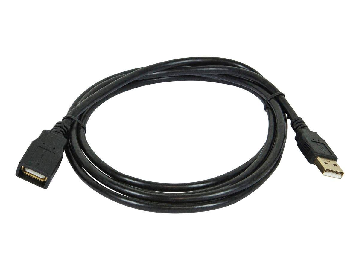 Monoprice USB 2.0 A Male to A Female Extension 28/24AWG Cable