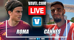 ¡Roma vs. Cannes HOY! Dónde y cómo ver el amistoso EN VIVO