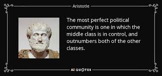 Aristotle quote: The most perfect political community is one in ... via Relatably.com