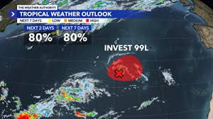 New tropical development brewing in Atlantic