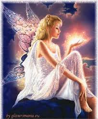 Risultati immagini per angelo biondo che suona immagini