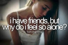 Sad Quotes About Feeling Alone. QuotesGram via Relatably.com