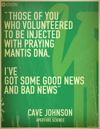 Portal 2 Cave Johnson Quotes. QuotesGram via Relatably.com