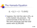 Hamada Equation Definition Investopedia