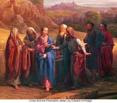 Image result for pharisees question Christ