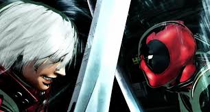 He also gets Marvel a win against Capcom. Dante may be a good fighter, but he&#39;s just not good enough to win. Deadpool wins. - agh