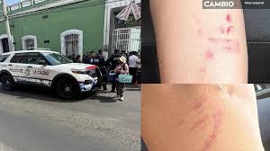 Zafarrancho en Colegio Angelopolitano durante intento de remover a director deja 10 heridos