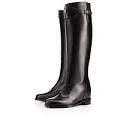 Bottes cuir noires femme