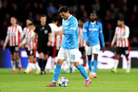 Elmas Confident as Napoli Gear Up for Crucial Frankfurt Clash