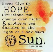 good hope quote one can only hope | Hope | Pinterest | Hope Quotes ... via Relatably.com