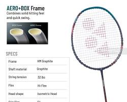 Image of Yonex Astrox Attack 9 badminton racket