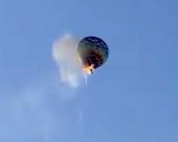 hot air balloon crash brazil