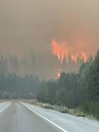 Wildfire Forces Closure of Coquihalla Highway Between Hope and Merritt