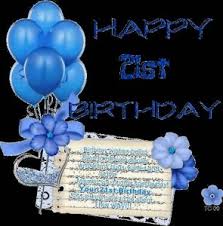 Happy 21st Birthday Quote For Happy Birthday Wishes For Friend ... via Relatably.com