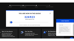 Ticketmaster's queuing process is under scrutiny