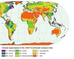 Thornthwaite's climate classification system