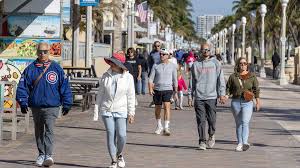Cold Front Brings Cooler Temperatures and Spotty Showers to Florida