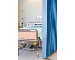Image of Surgical curtains in operating room