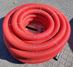 Flex cable tube corr/smooth red 110/95 PEH 50m – JMV Cables ...