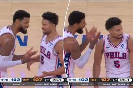 76ers veterans appear to have late-game blowup after dubious Game 2 shot